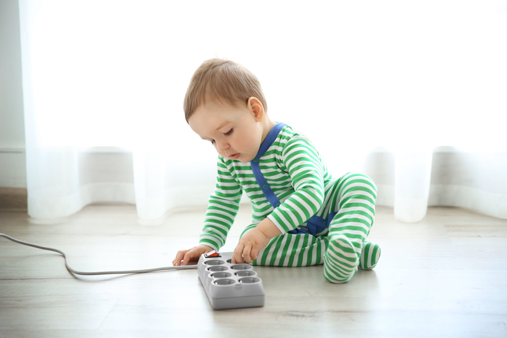 Vorsicht Elektrizität: Stromunfälle bei Kindern