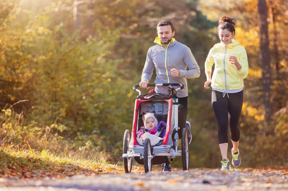 Sportwagen: Joggen