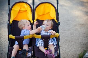 Cochecito para hermanos