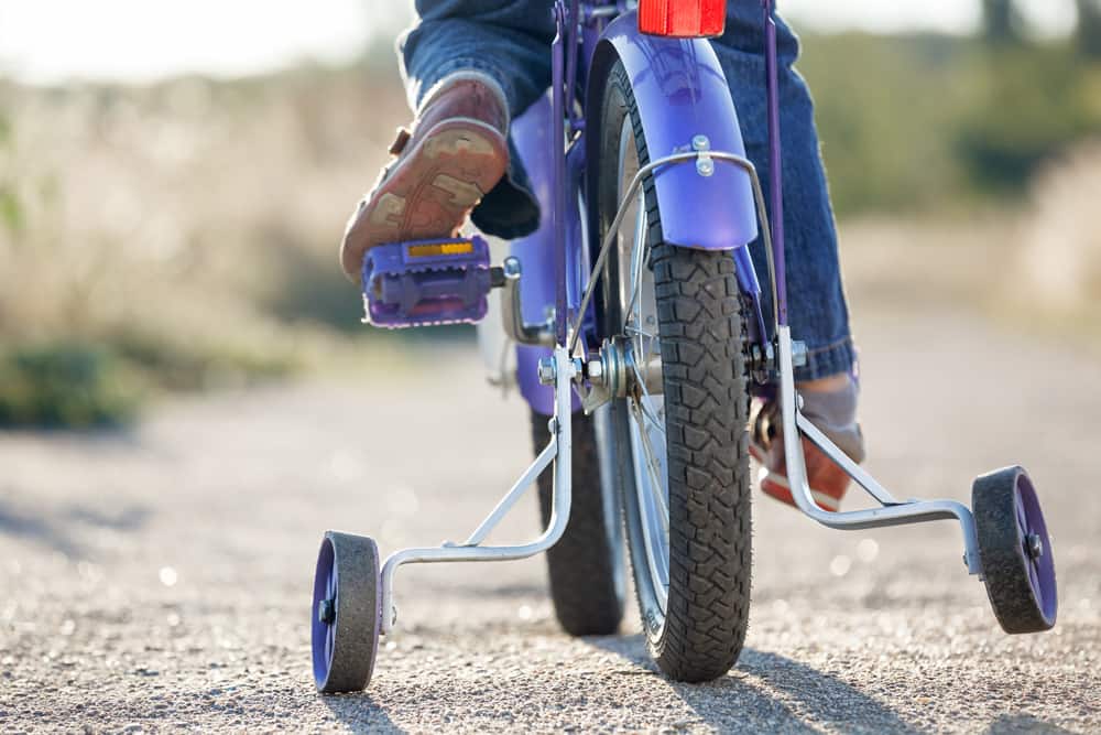 Kinderfahrrad: Stützräder