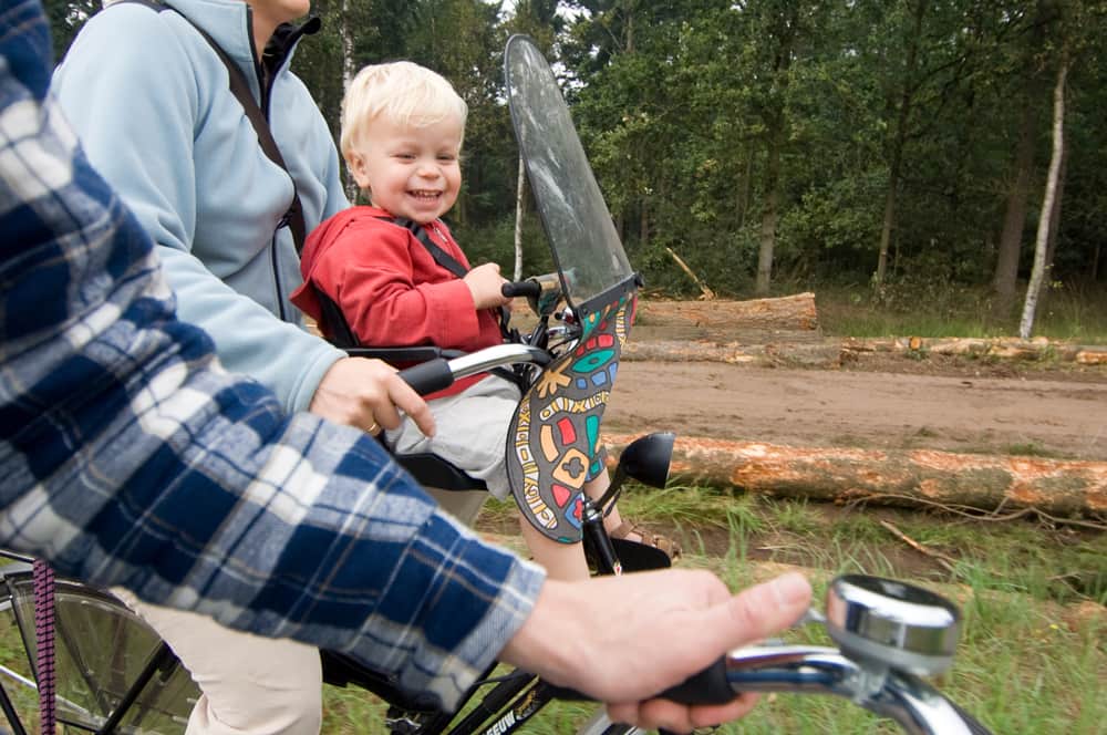 Kinderfahrradsitz : Der Frontsitzer