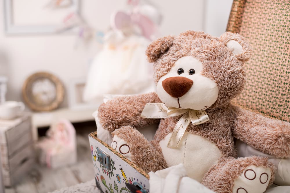 Material und Verarbeitung von Kuscheltieren